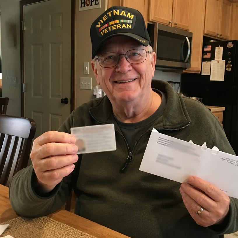 Ken W. from Ohio holding their new concealed carry permit